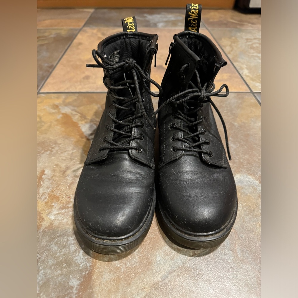 Dr. Martens Black Combat Boots 1460J